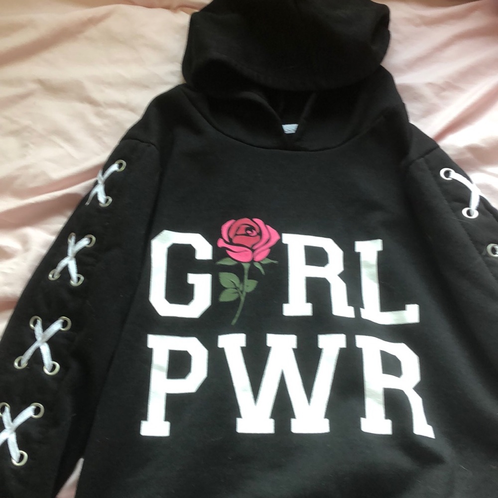 Black girl power hoodie